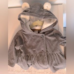 Soft toddler peacoat